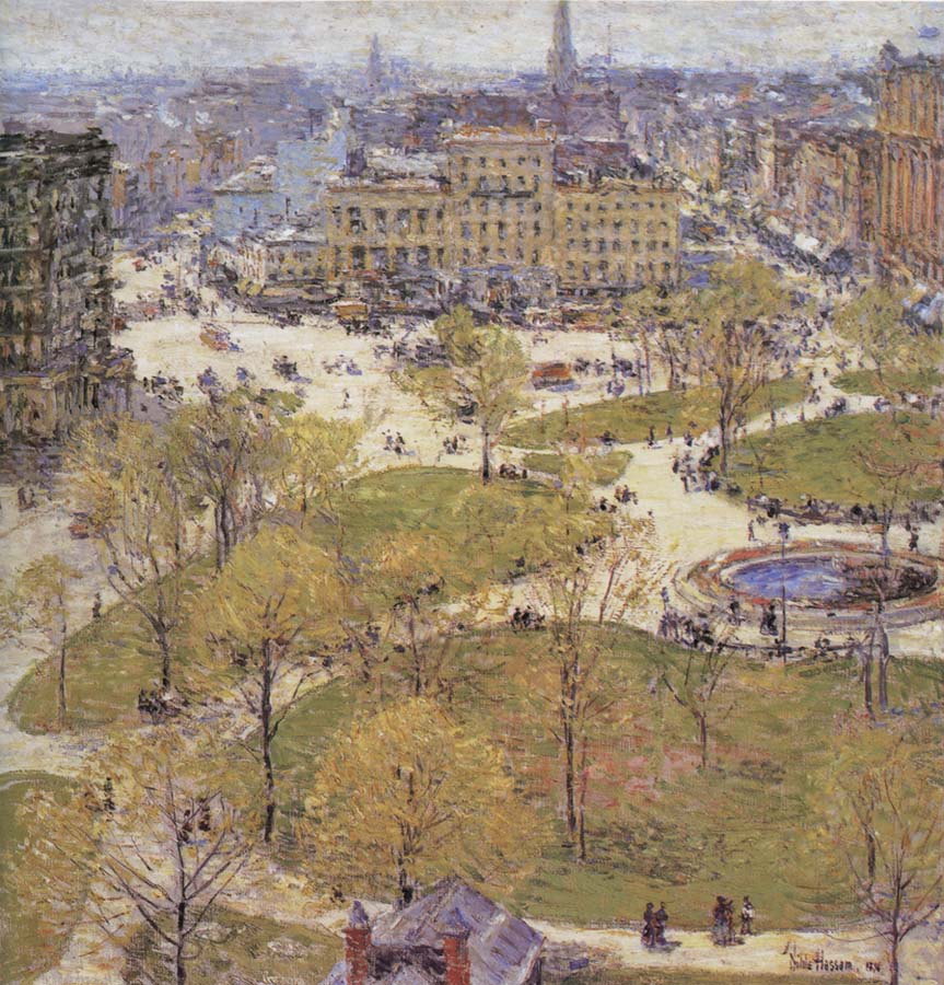 Union Square in Spring